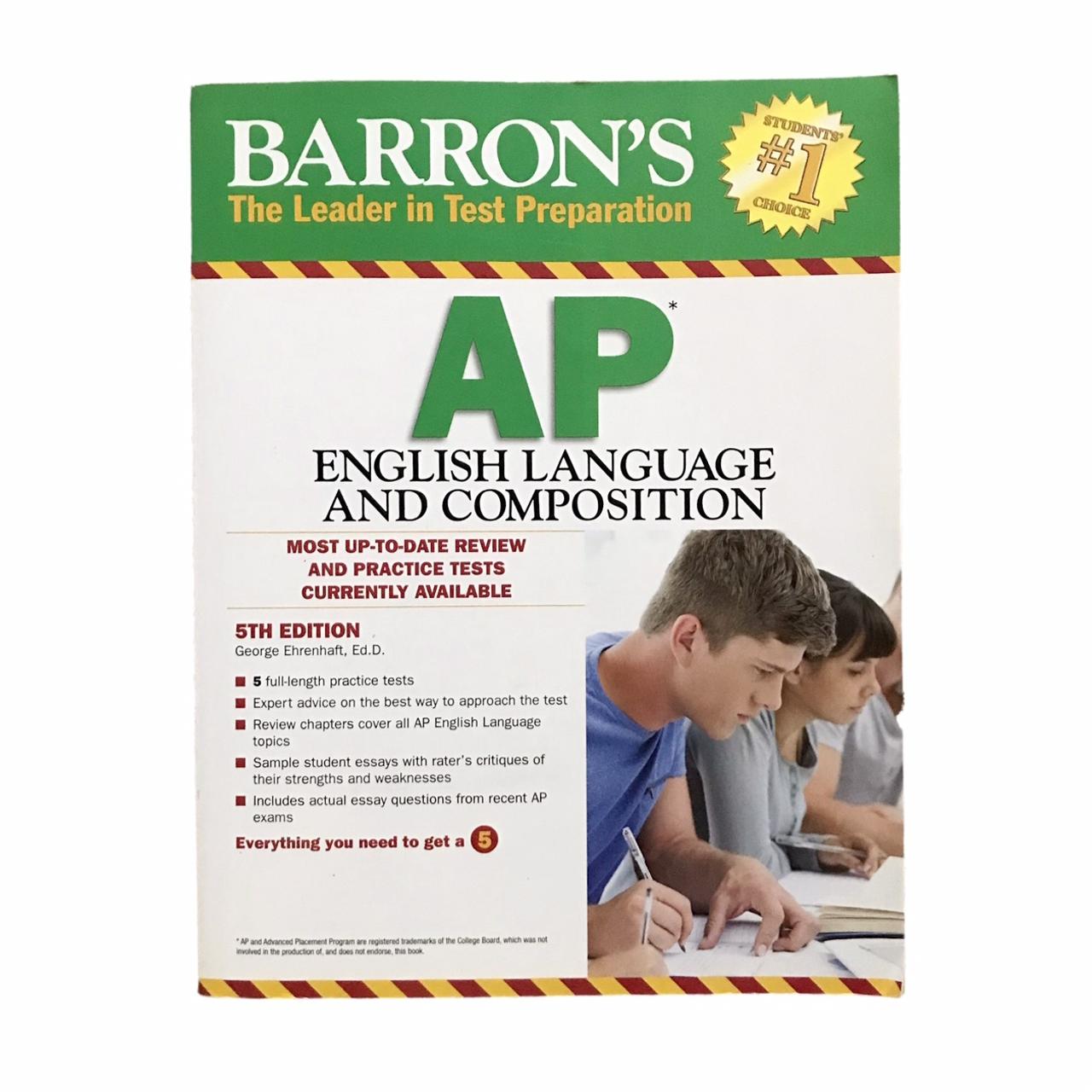 barron’s ap english language and composition 5th... Depop