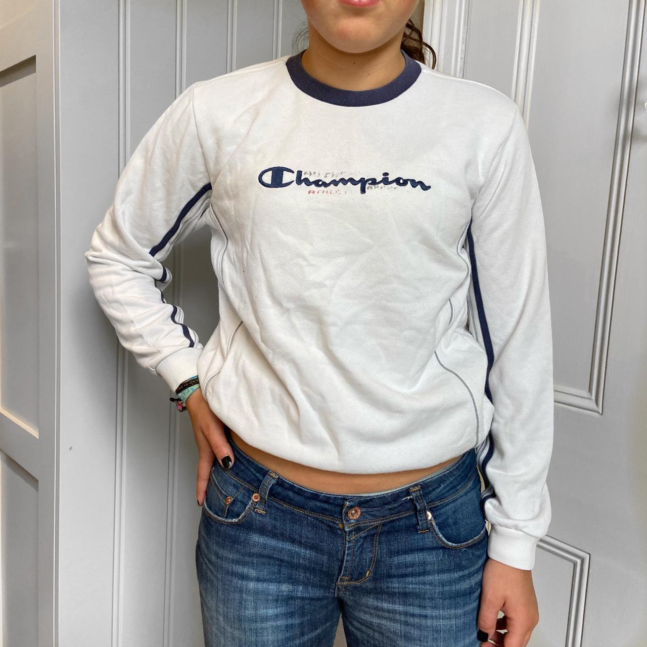 Champion Women's White Sweatshirt