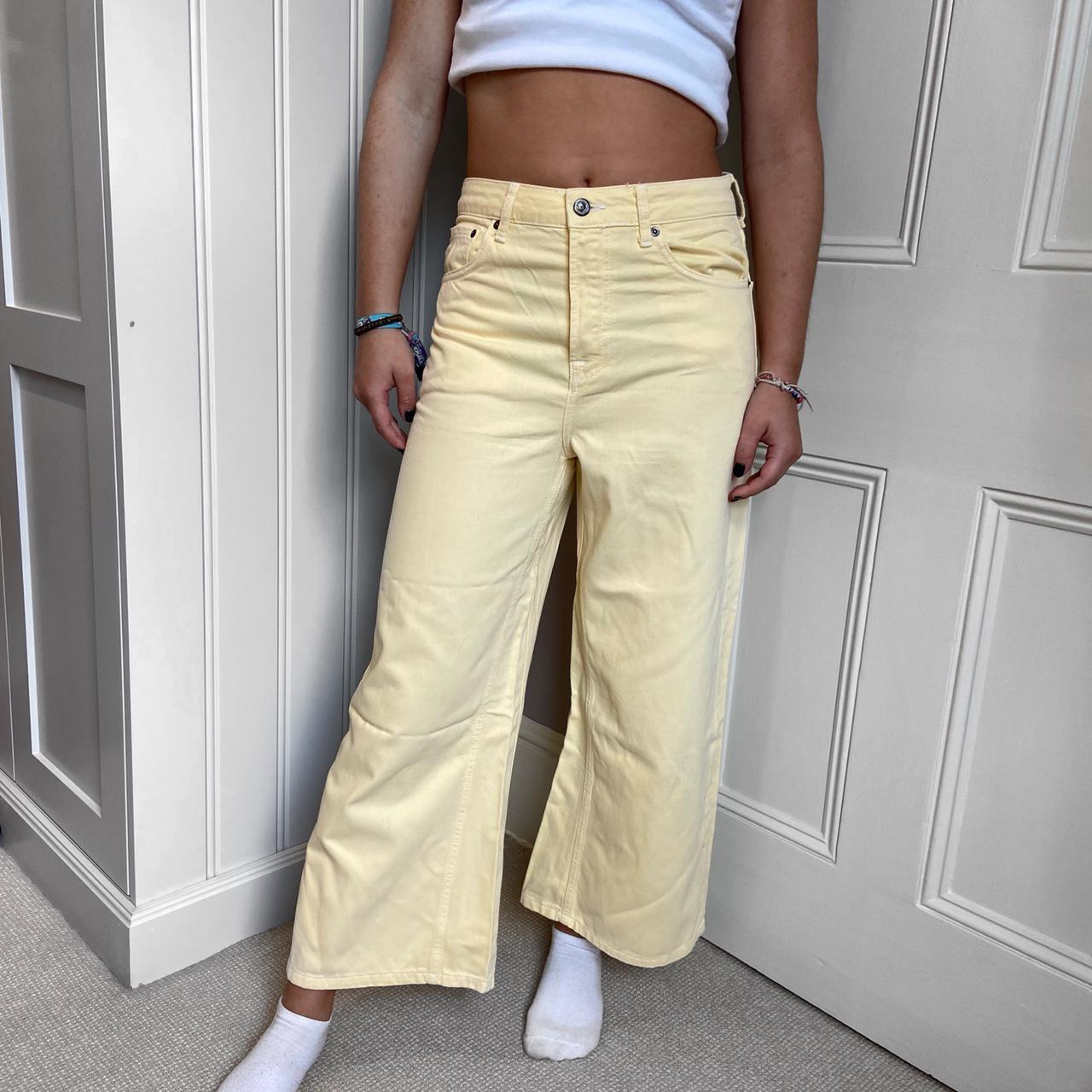 Product Image 1 - Beautiful pastel yellow cropped wide