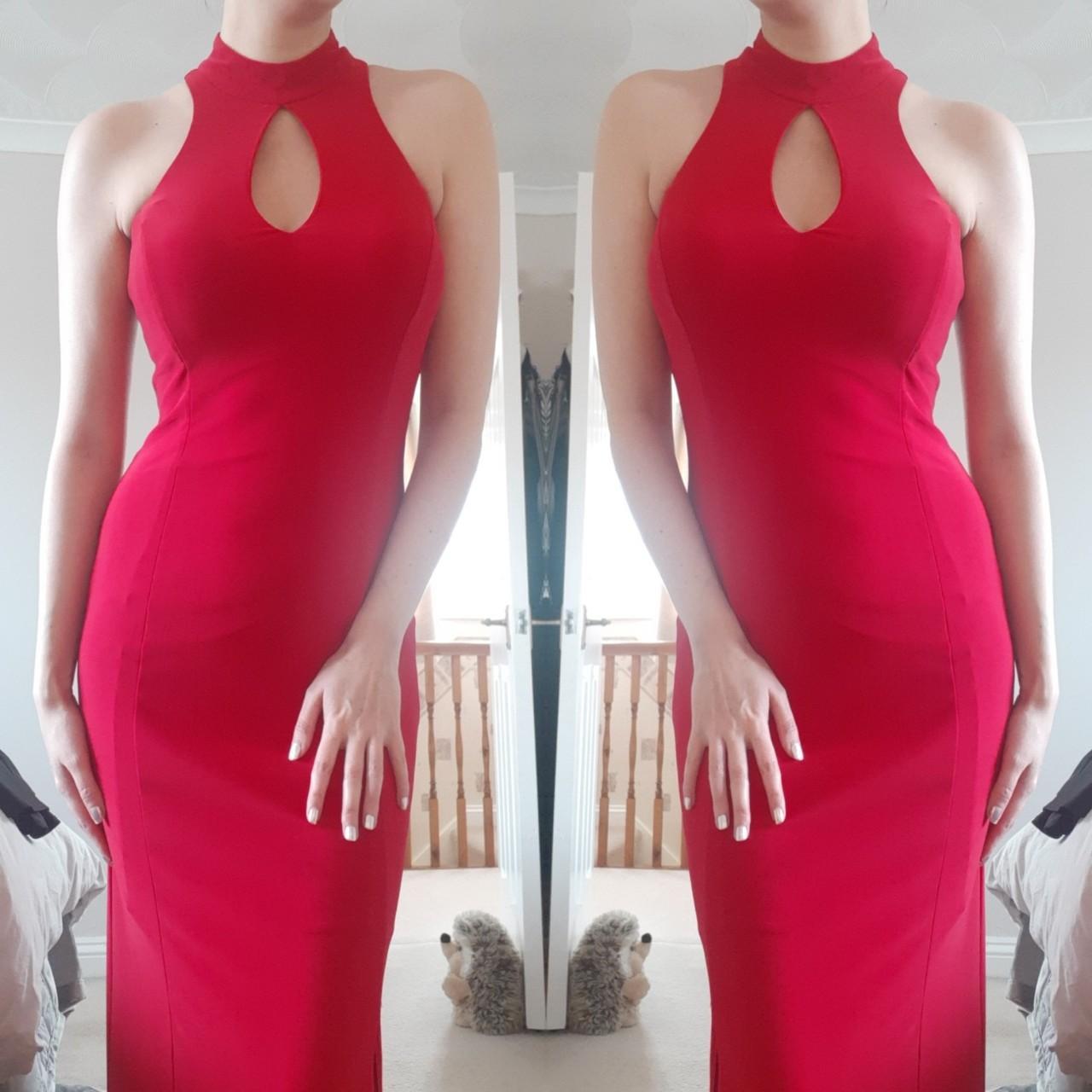Jane Norman Women's Red Dress | Depop