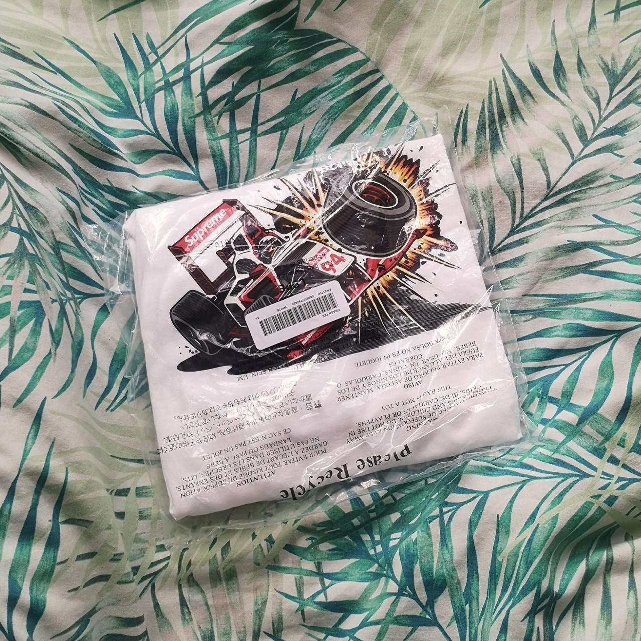 supreme crash tee white