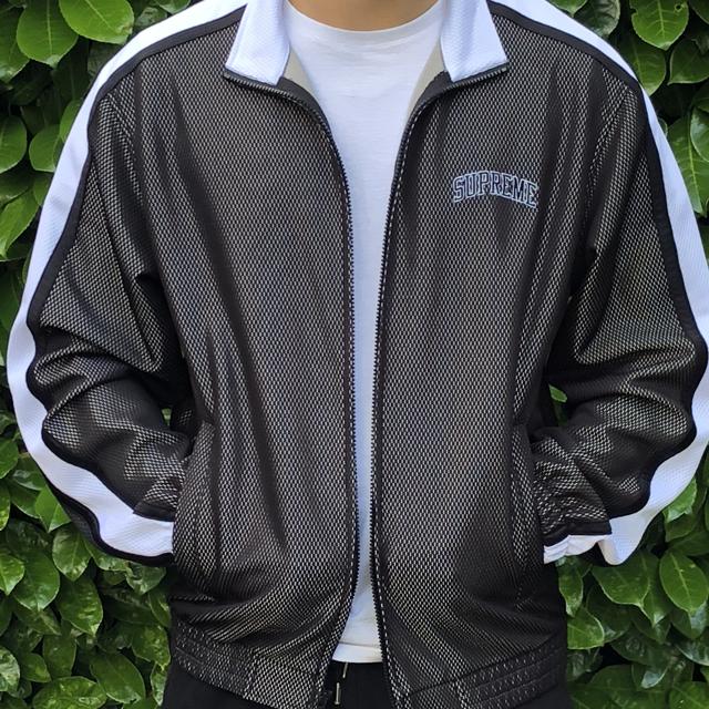 supreme bonded mesh track jacket シュプリーム-