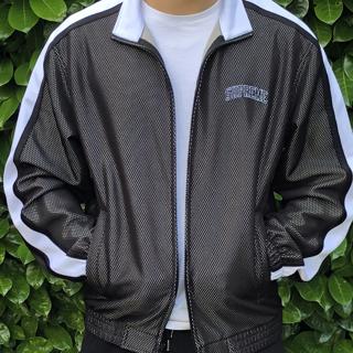 Supreme bonded mesh 2025 track jacket black