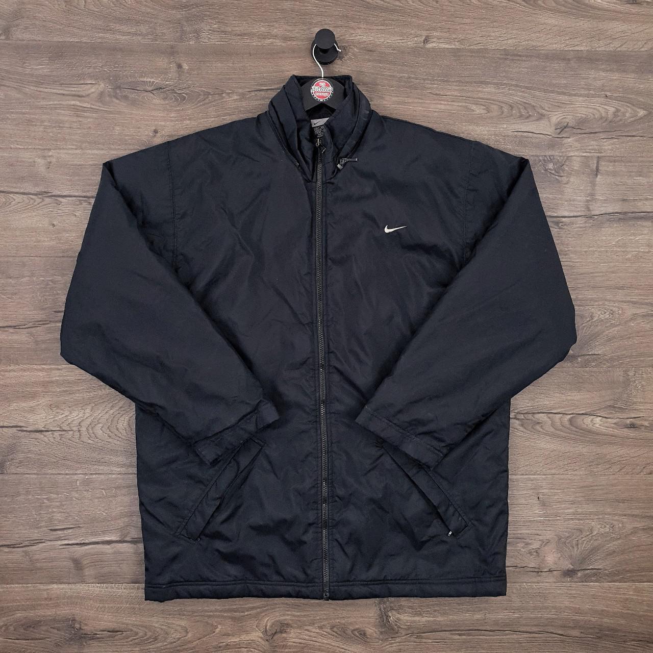 nike black puffer jacket vintage