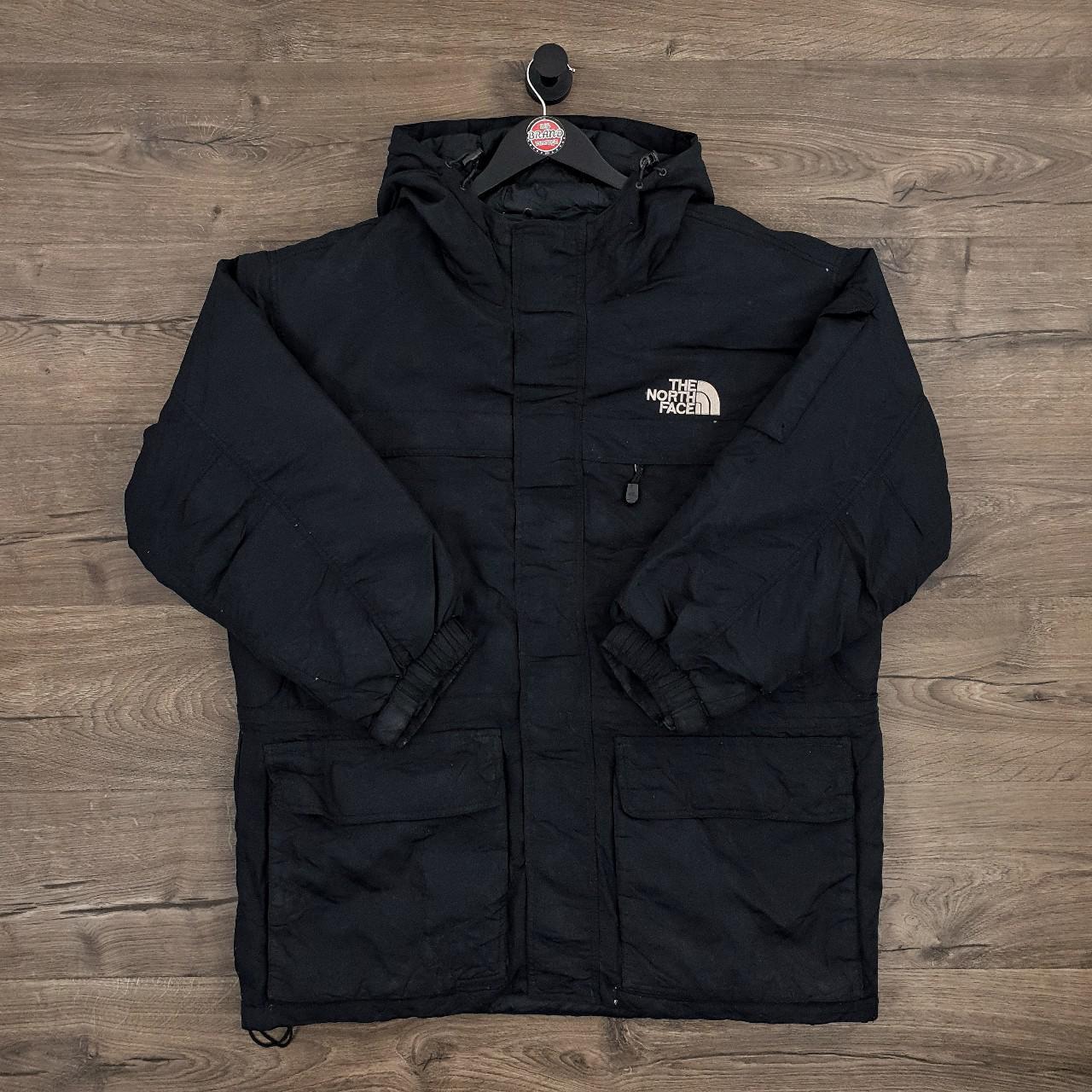 🔎 Small logo the north face black utility puffer... - Depop