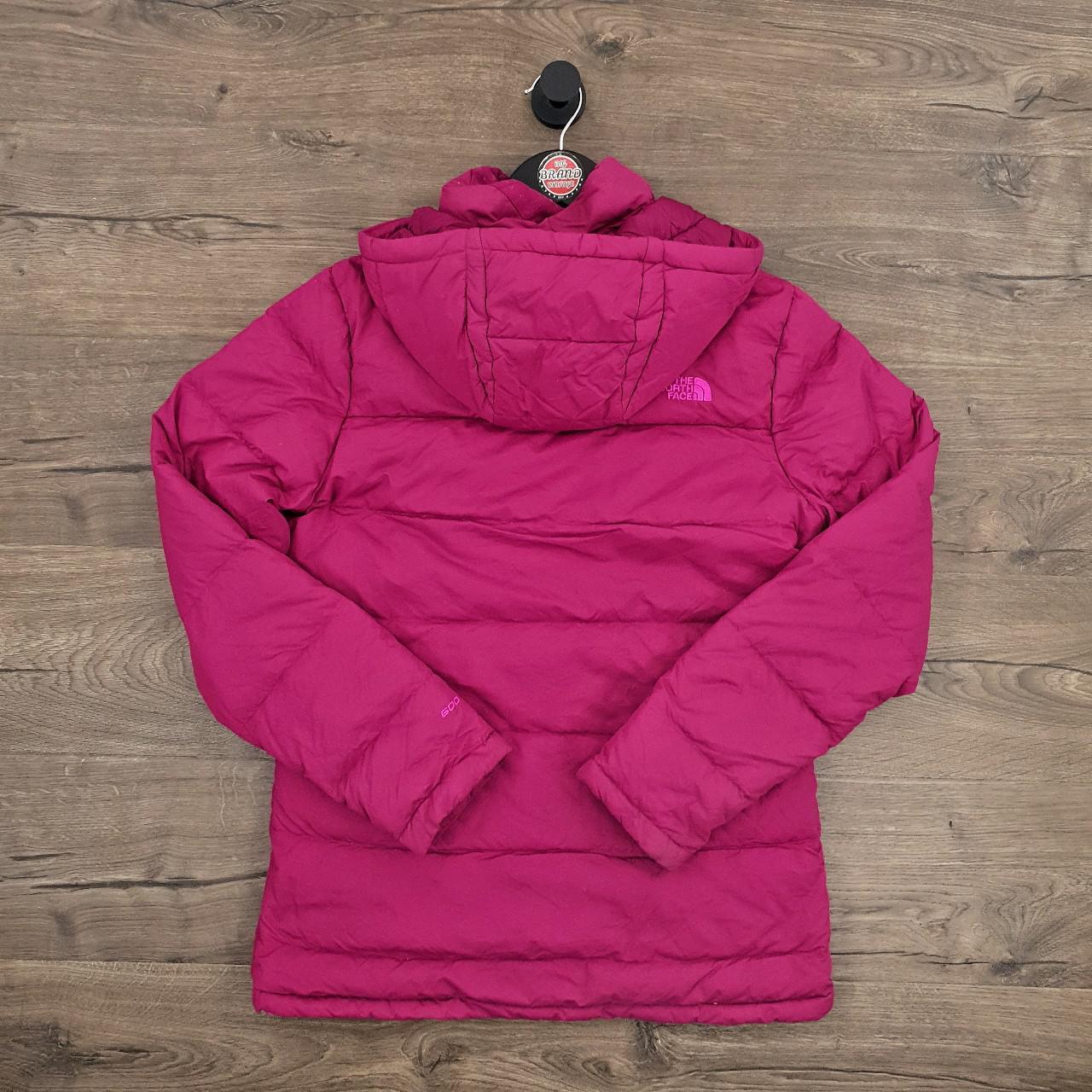 🔎 Pink hooded the north face 600 puffer jacket... - Depop