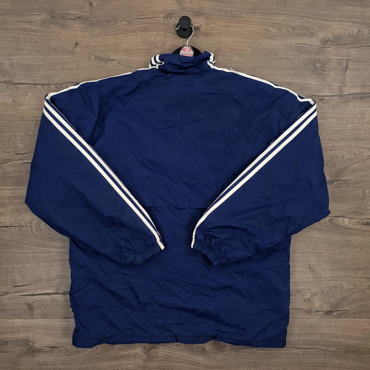 Men's Navy and Blue Coat | Depop