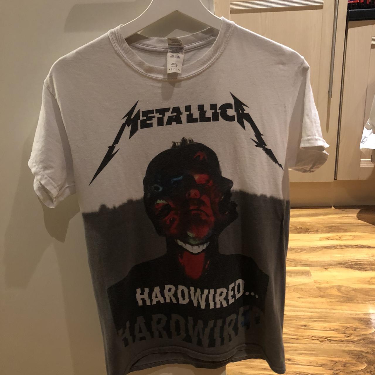 metallica merchandise hardwired tour