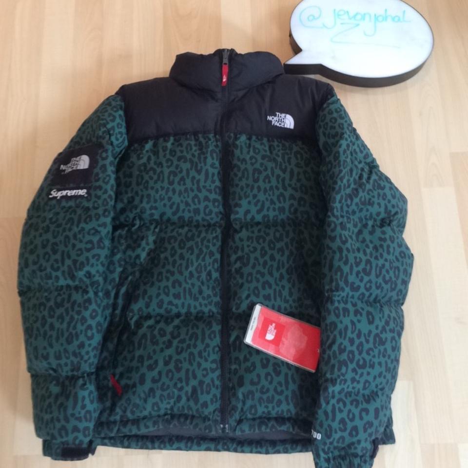 Supreme x clearance tnf leopard