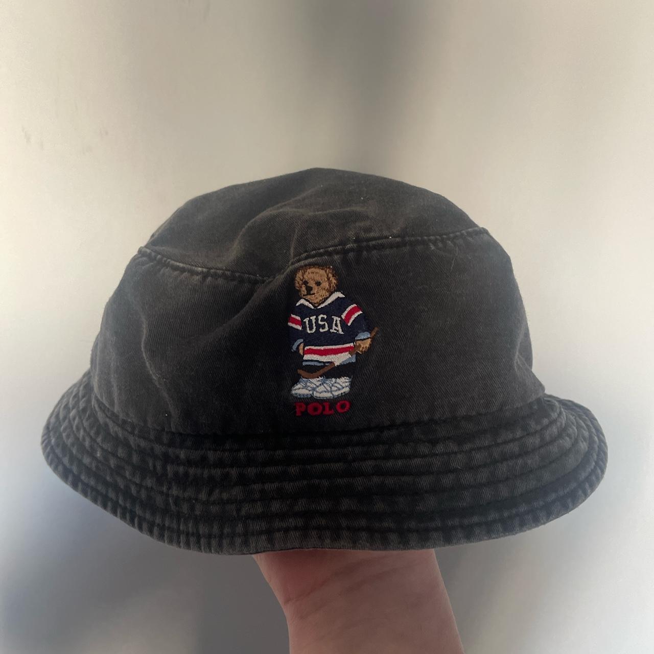 Polo Ralph Lauren bucket hat Festival rave hat - Depop