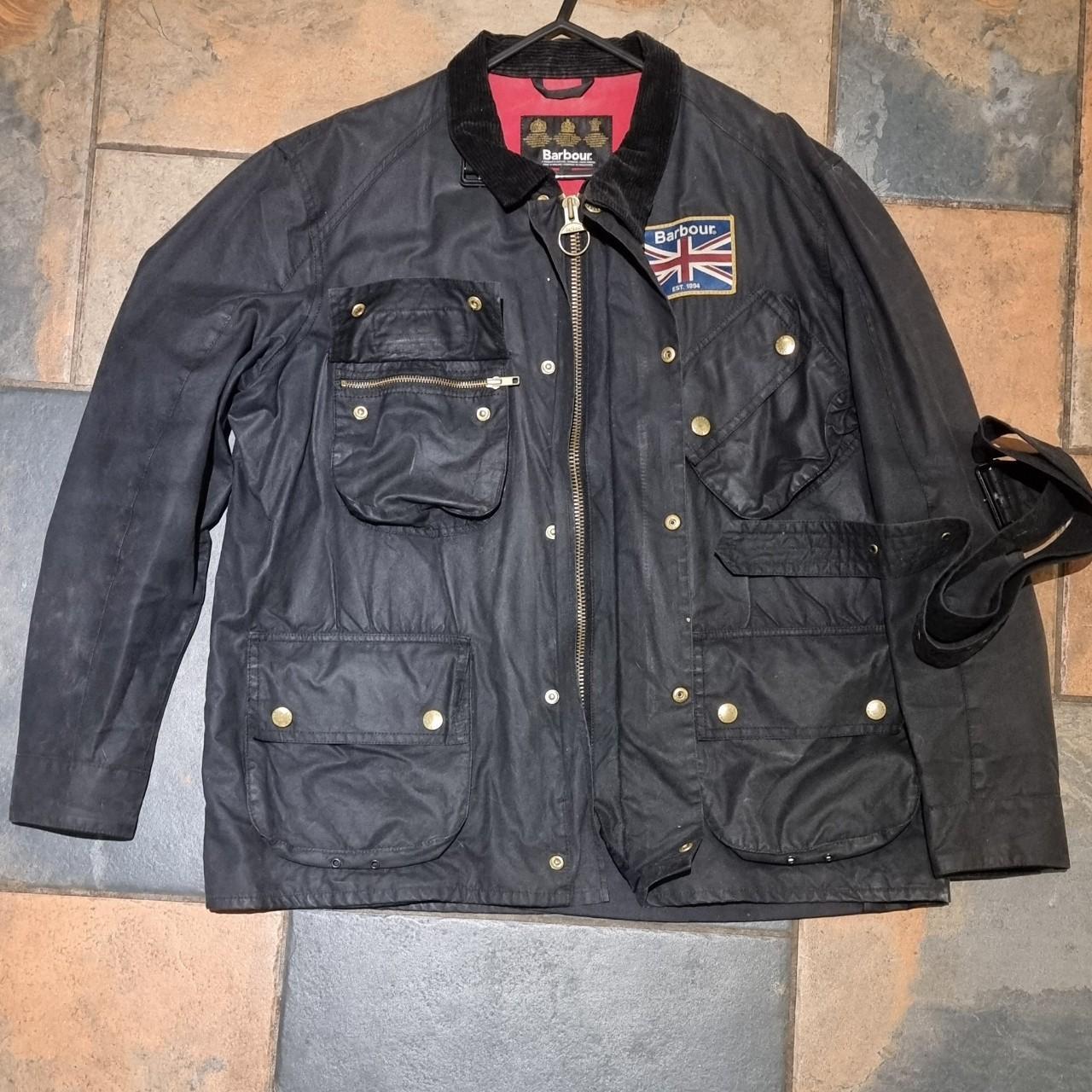 Wax Jacket Barbour Fawk Waterproof Jacket Black Ski Full Ski Suit
