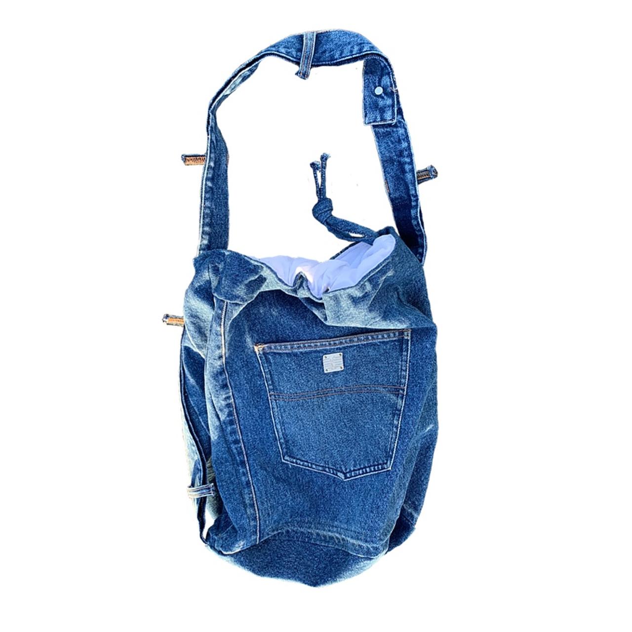 YSL bag, denim tote bag/duffle style this is... Depop