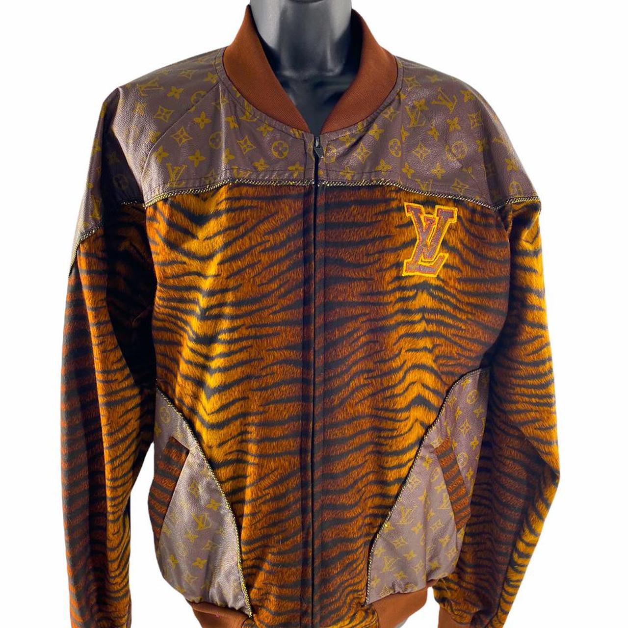 90s Dapper Dan Louis Vuitton 2pc “Tiger Print” Set