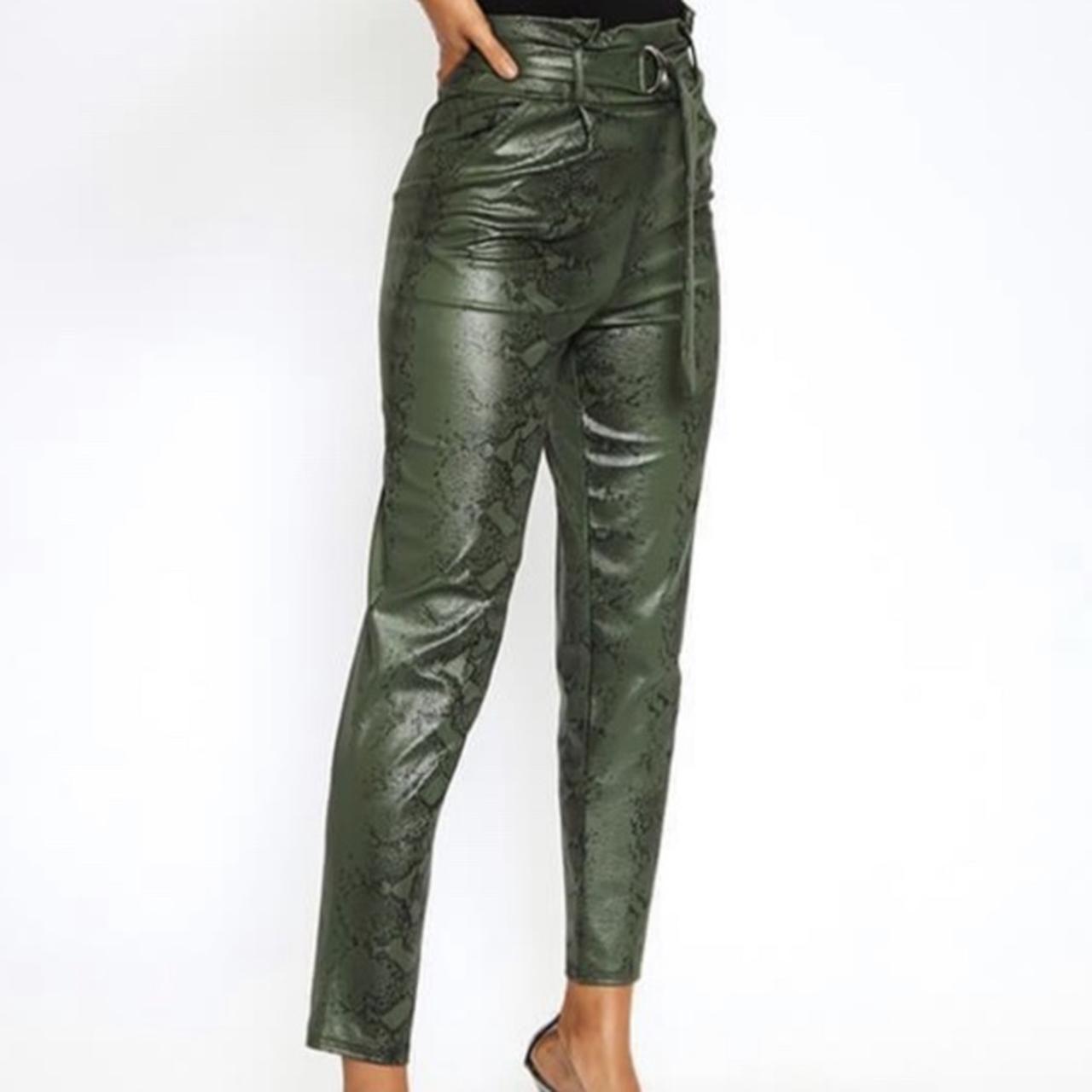 I saw it first Khaki Coated D Ring High