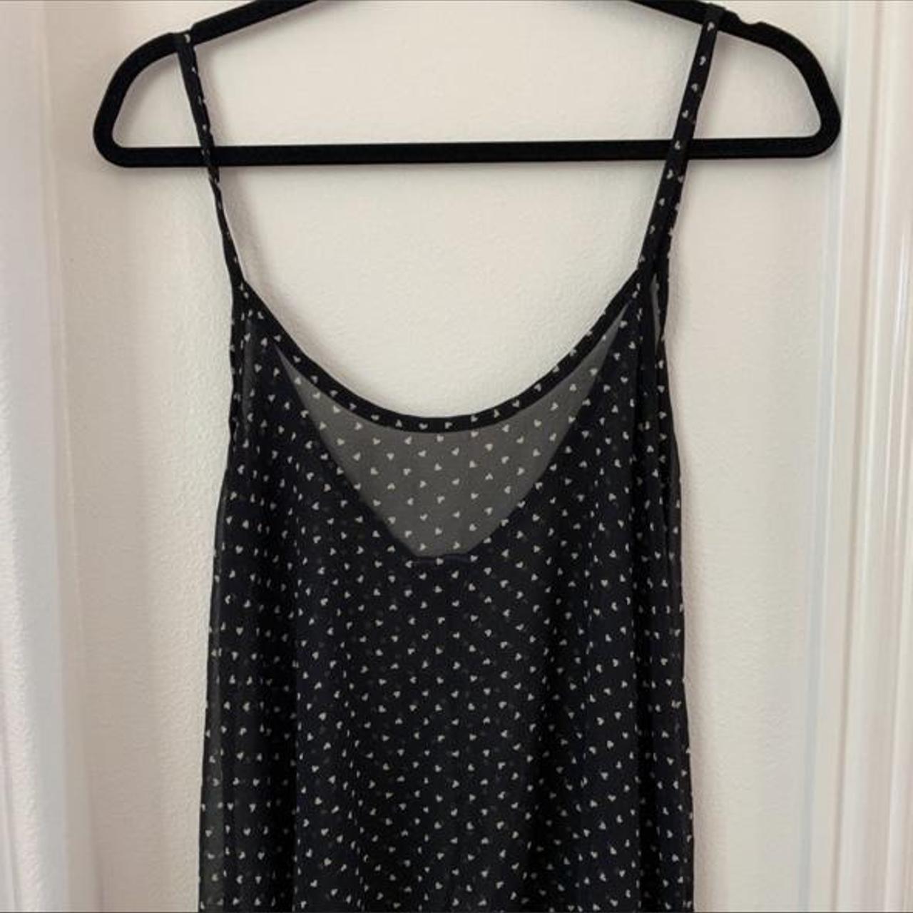 Brandy Melville heart tank top Depop