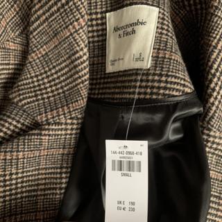 abercrombie wool blend blazer coat