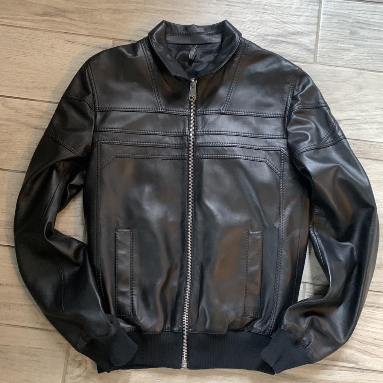 Dior Homme SS04 Strip Leather M65 Military Jacket Sample  Ākaibu Store