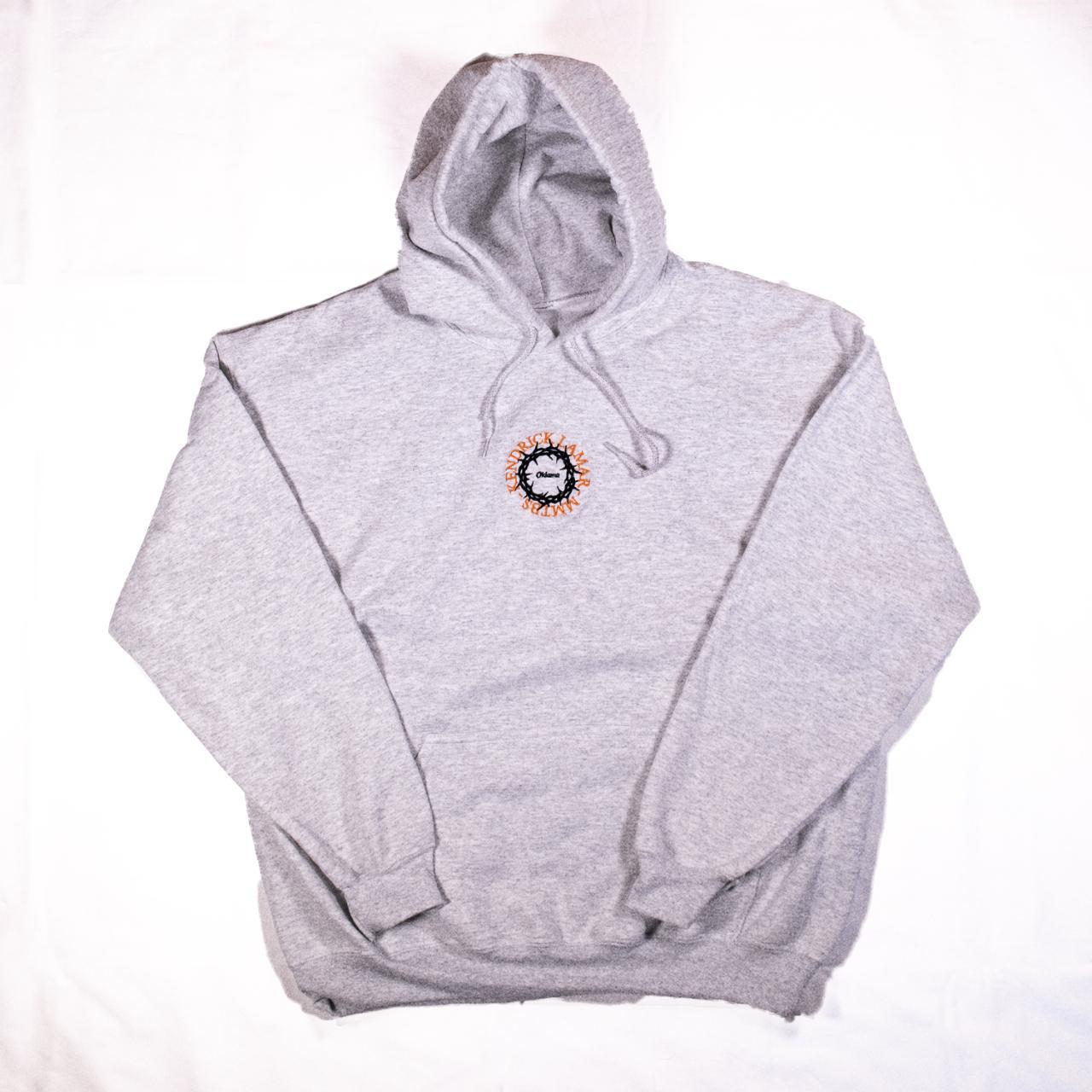 Men's Black and Grey Hoodie | Depop