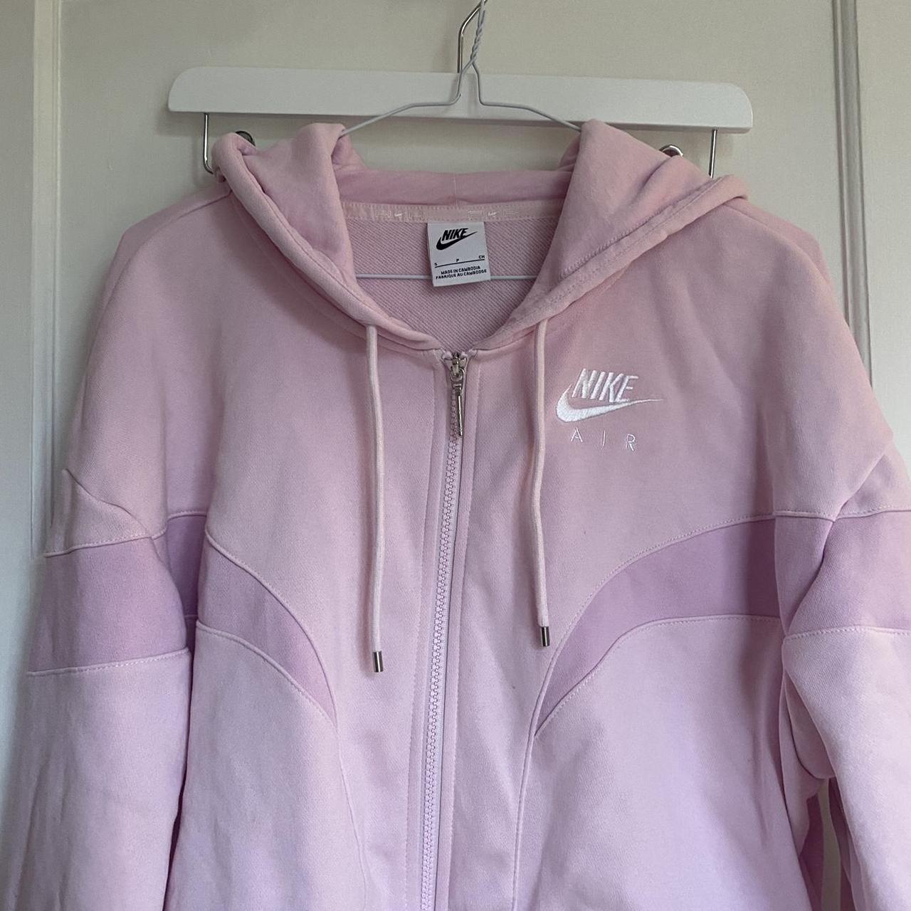 nike air hoodie pink