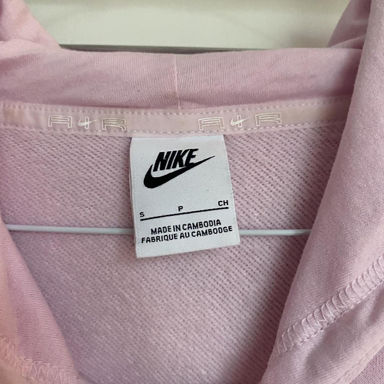 nike air hoodie pink