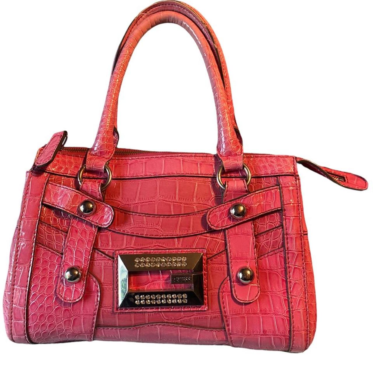 snakeskin guess purse