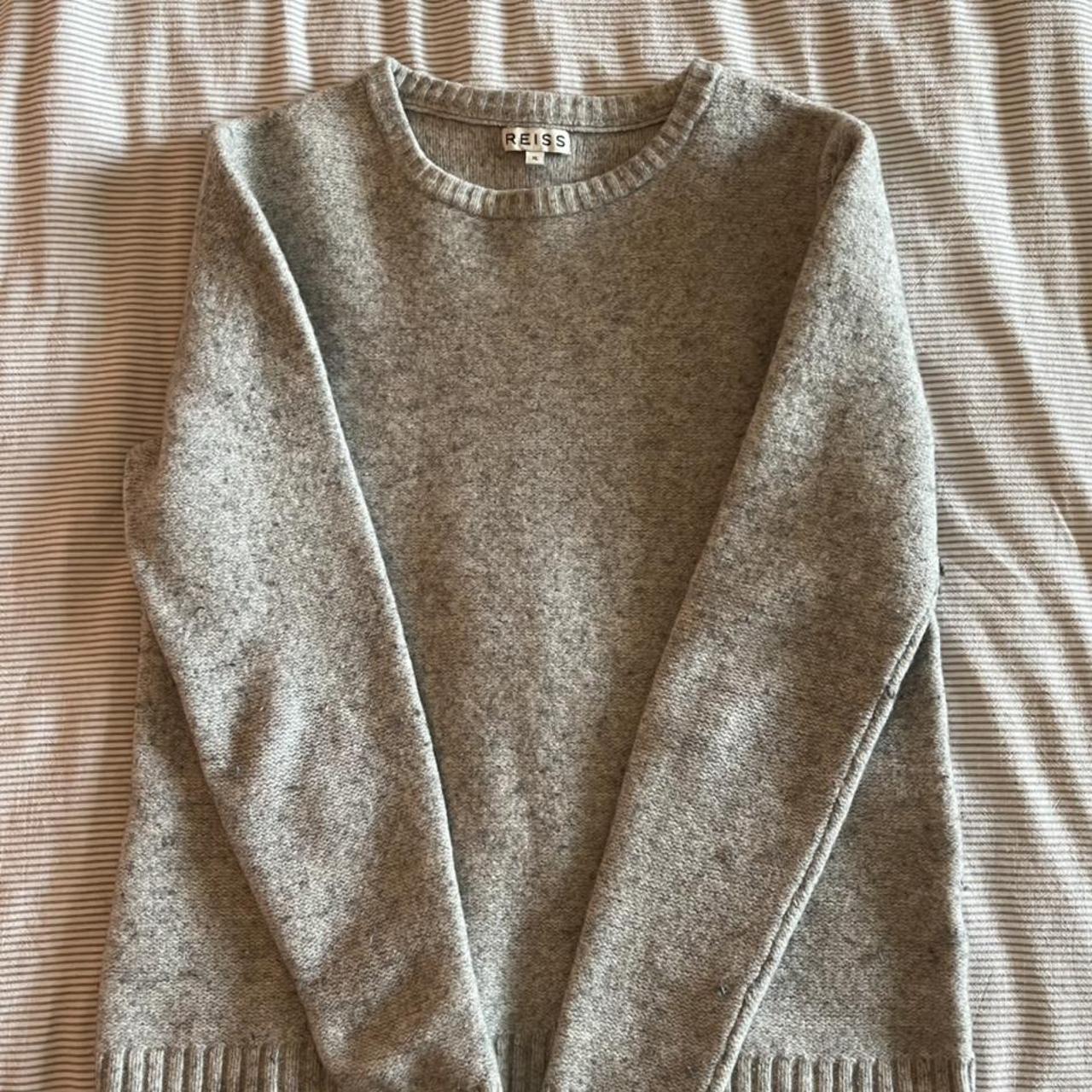 Reiss Men's Grey Jumper | Depop