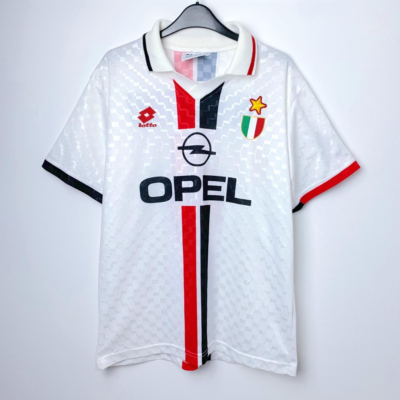 Original AC Milan 1995/1996/1997 Away Football Shirt... - Depop