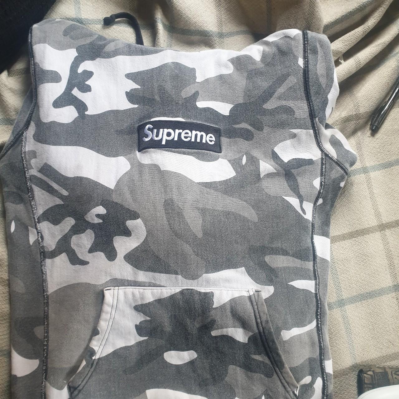 Supreme Cow Camo Box Logo Hoodie