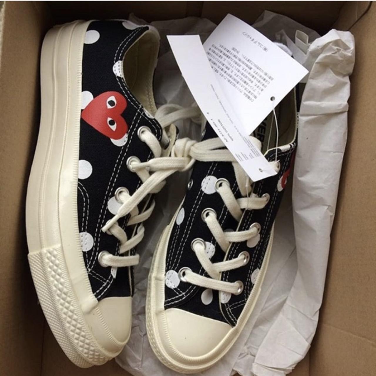 spotty cdg converse