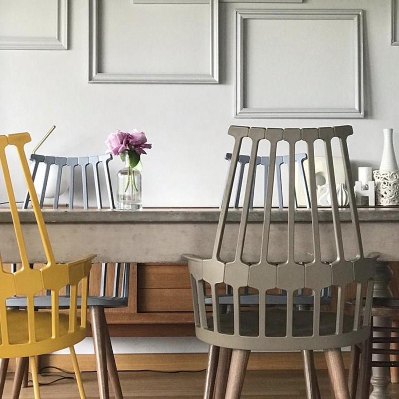 SEDIE di Patricia Urquiola per KARTELL, gialla