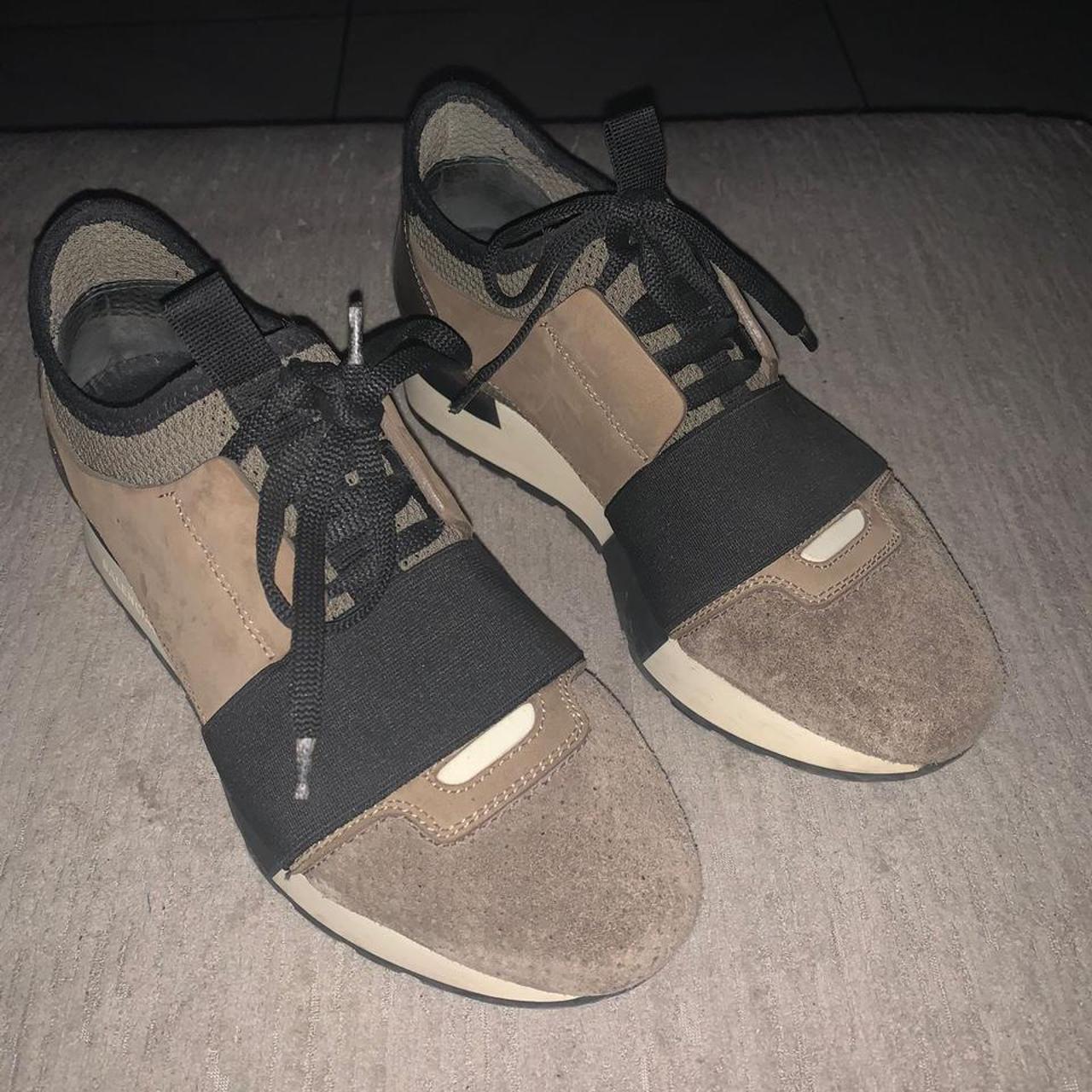 Balenciaga race deals runners nude