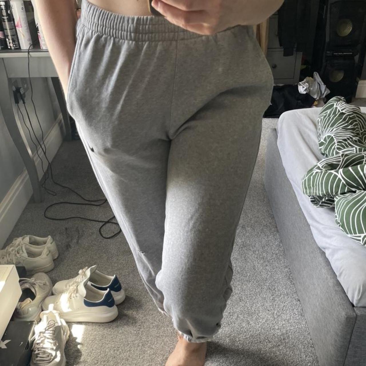 mens grey joggers nike