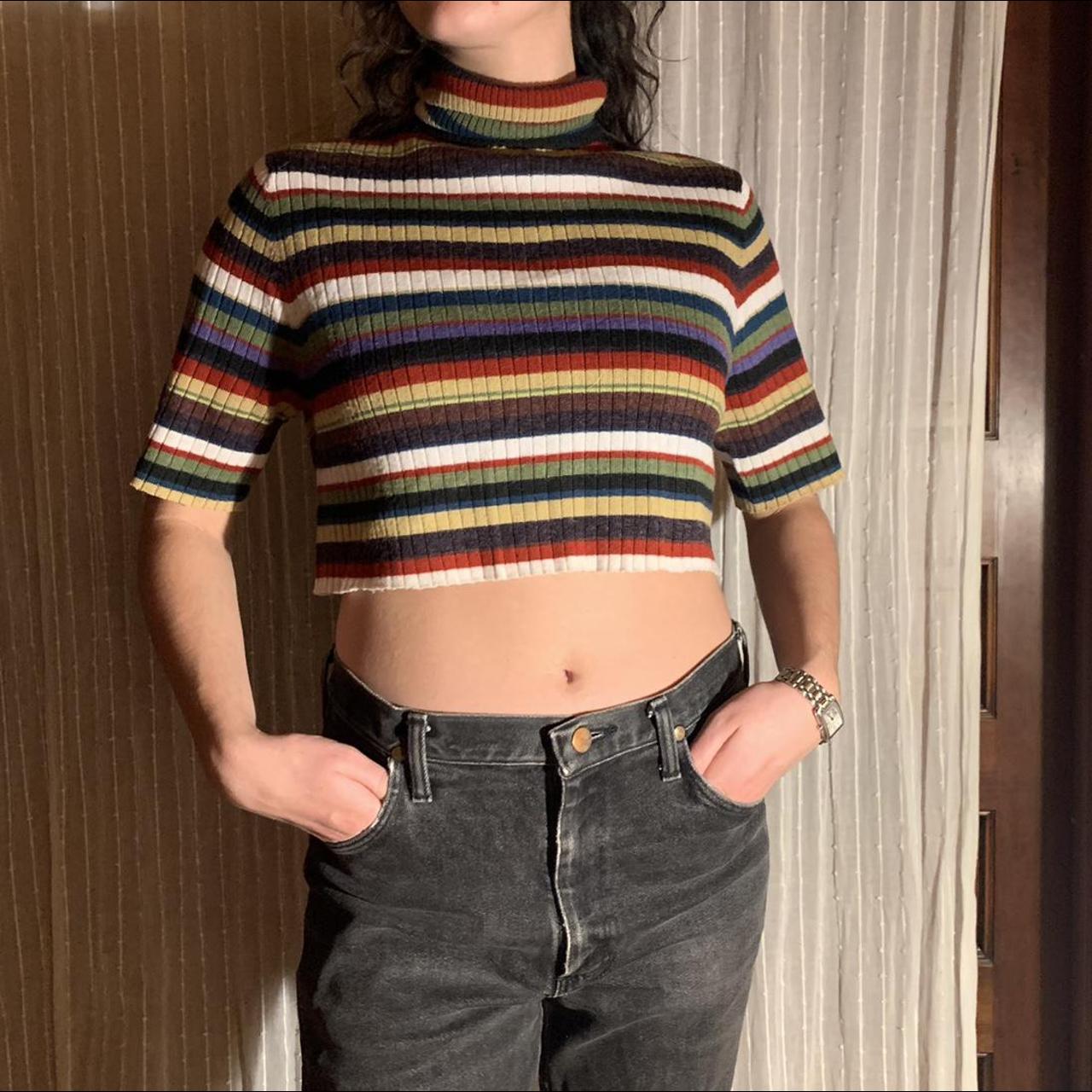 Rainbow crop online jumper