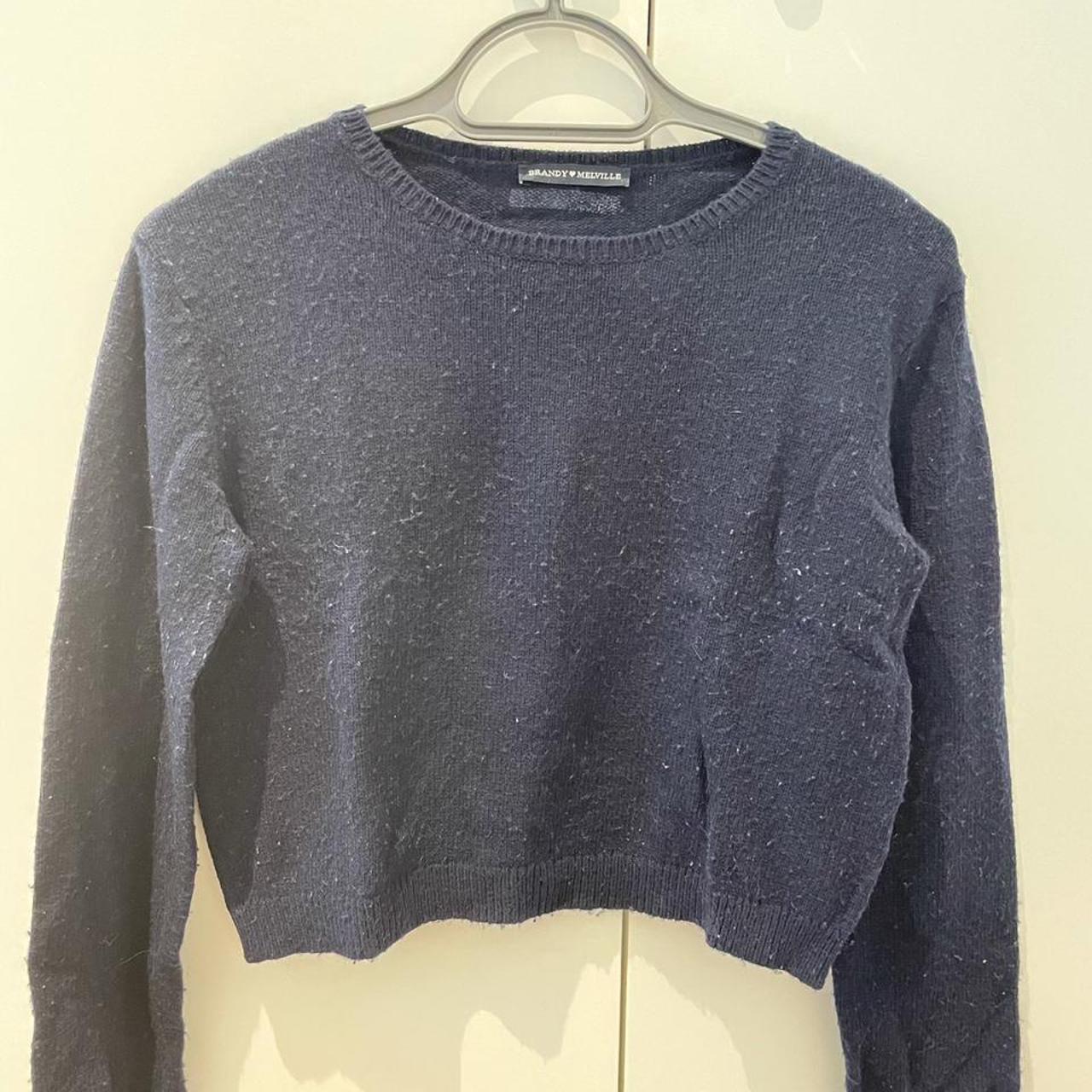 Brandy Melville - Cropped Sweater - Depop