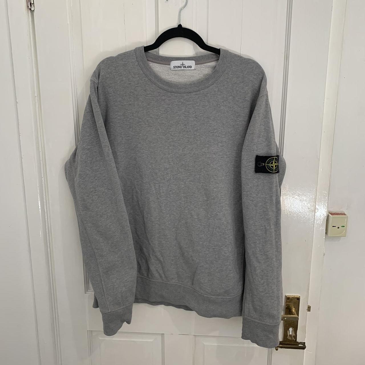 stone island jumper depop