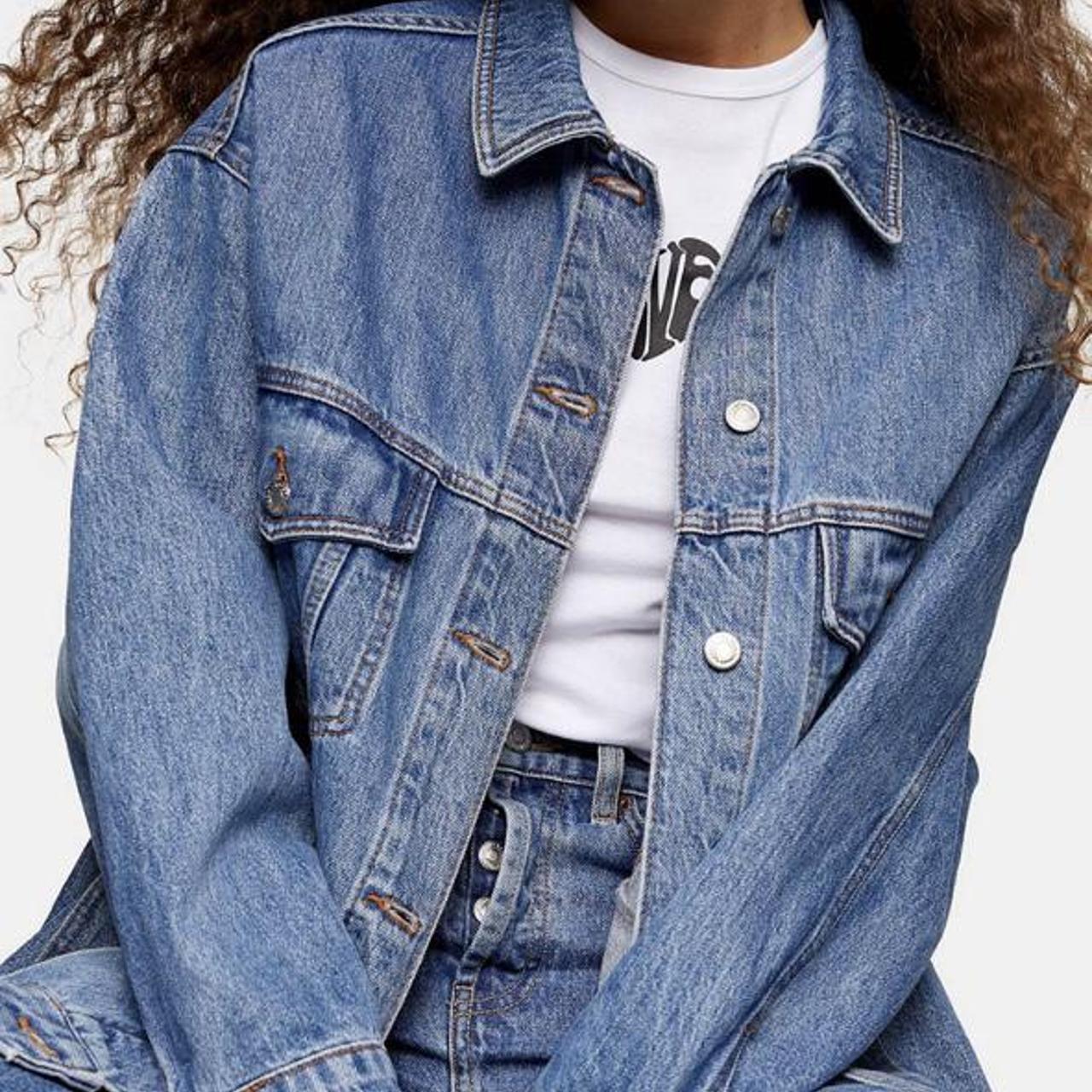 super oversized denim jacket