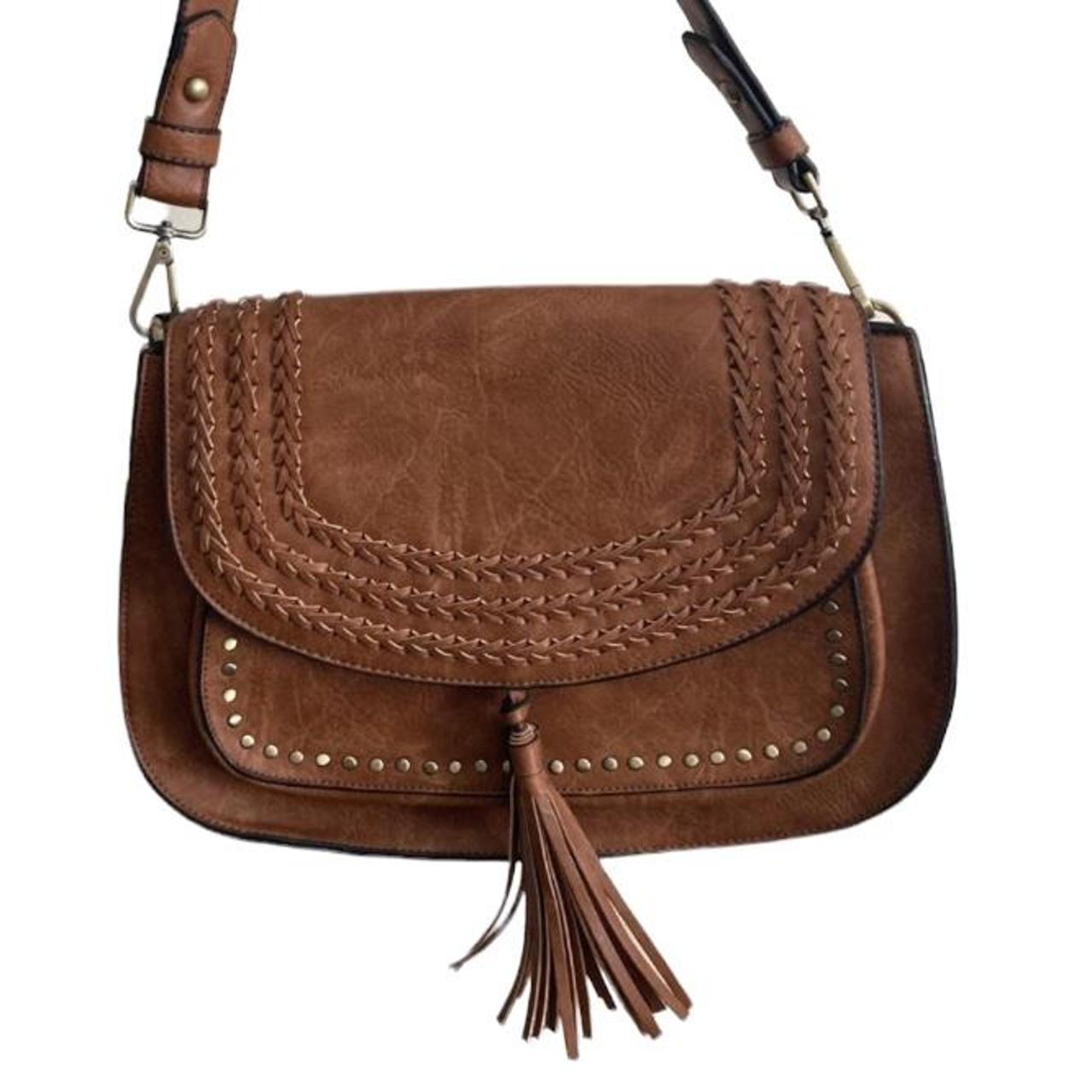 Buy MKF Shoulder Handbag for Women: Vegan Leather Satchel-Tote Bag,  Top-Handle Purse, Ladies Pocketbook Beige at Amazon.in