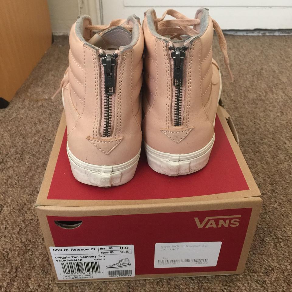 Vachetta tan clearance vans skate high