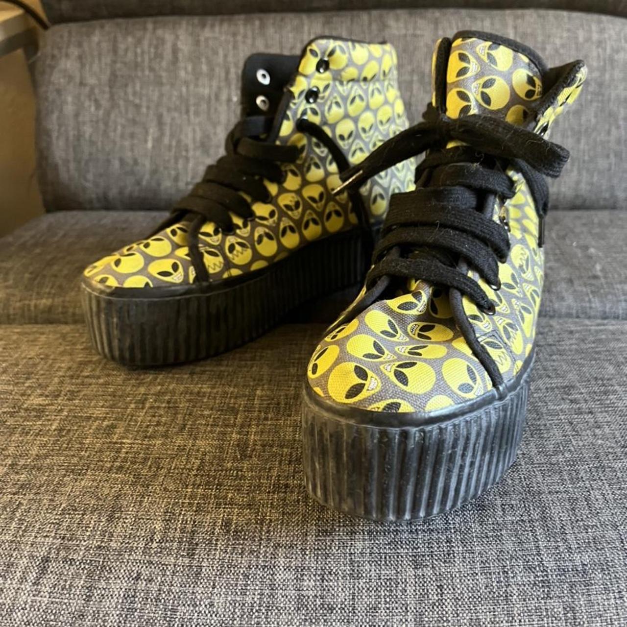 Jeffrey Campbell Alien Platform Creeper Shoes... - Depop