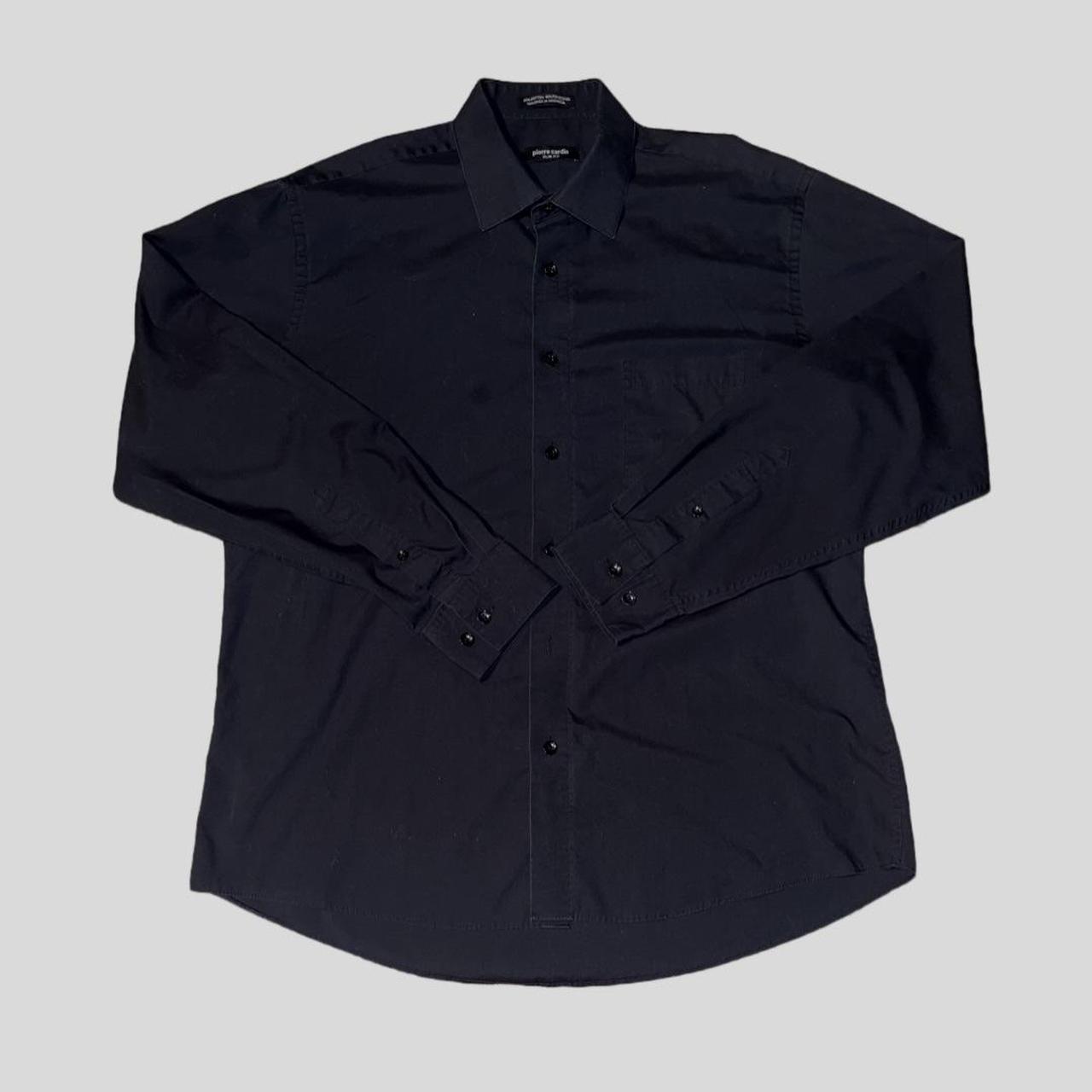 Pierre Cardin Men's Black Shirt | Depop