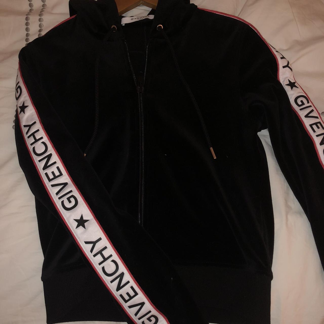 Givenchy 2024 velvet tracksuit