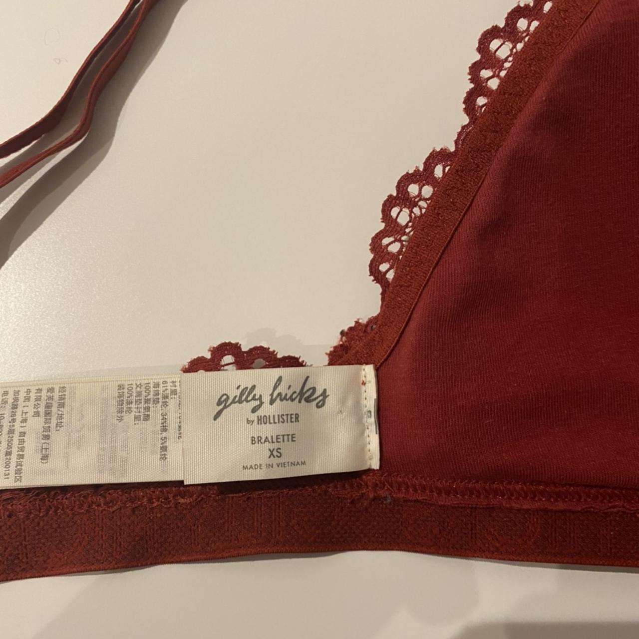 GILLY HICKS lace halter bralette lightly worn no - Depop