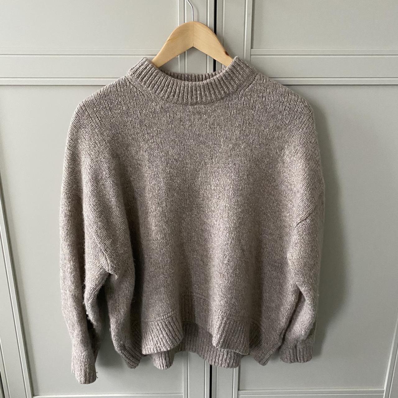 H&M wool blend jumper Worn once Size small... - Depop