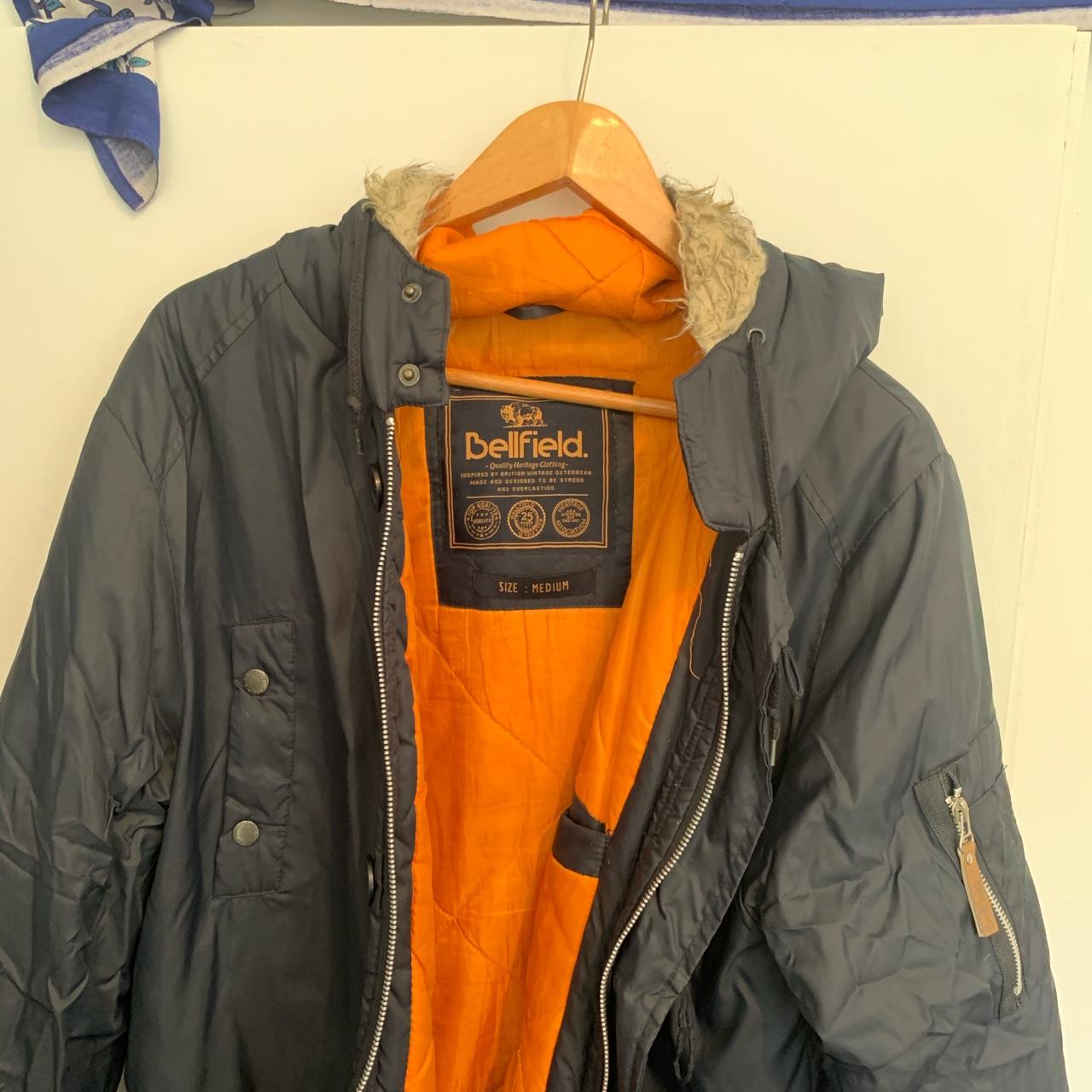 80s Parka. Good condition but zip needs mending... - Depop