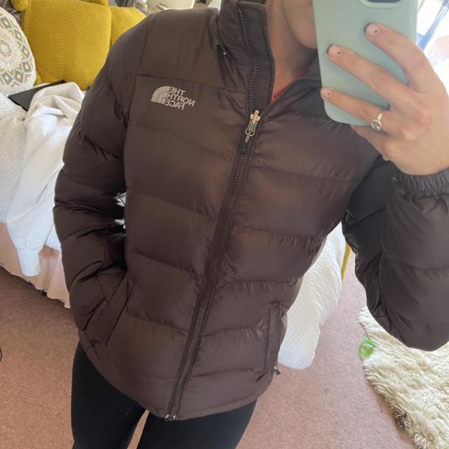 Very Rare Item Cropped Brown North Face 600 Depop
