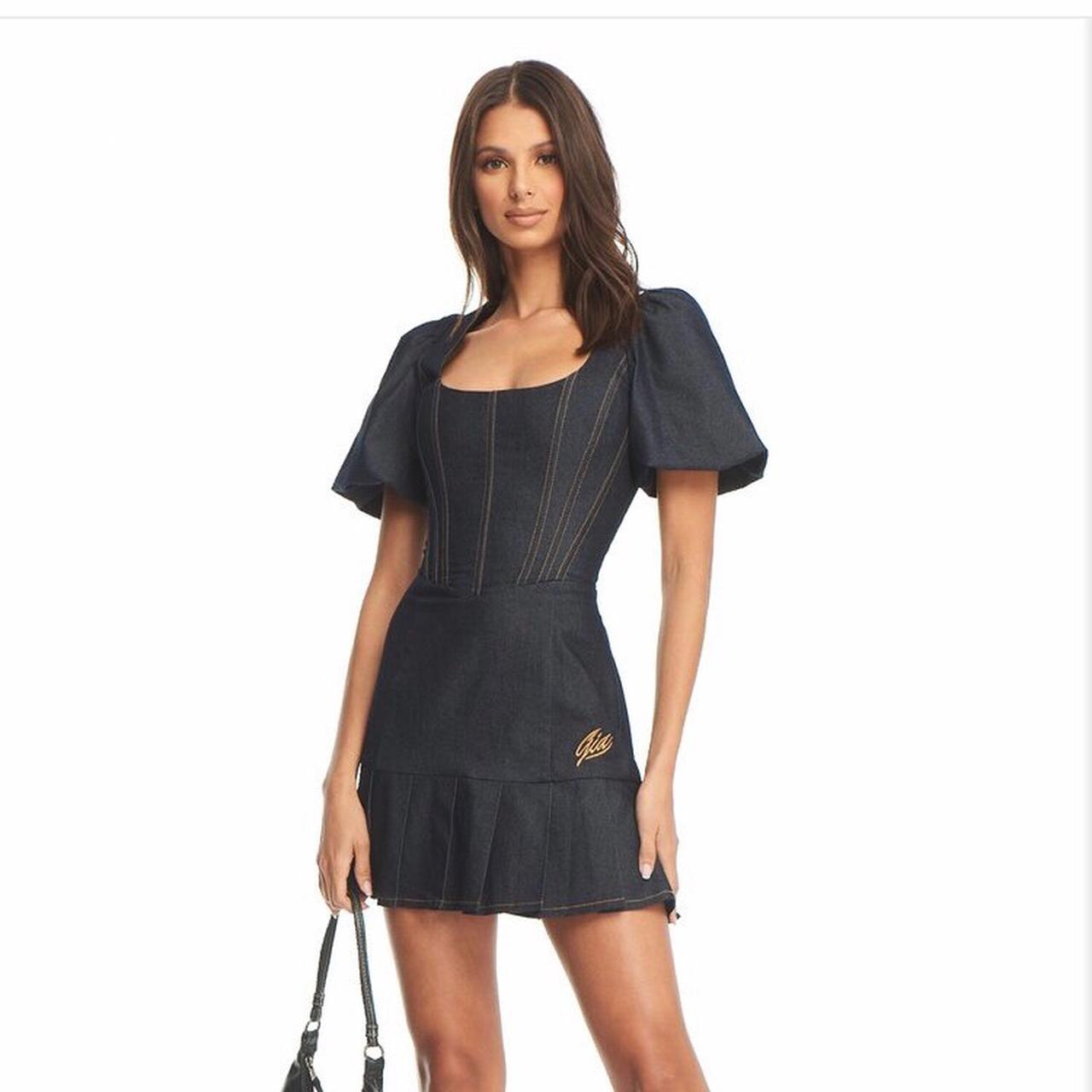 MESSAGE FIRST NEW UNWORN I.AM.GIA dress with denim