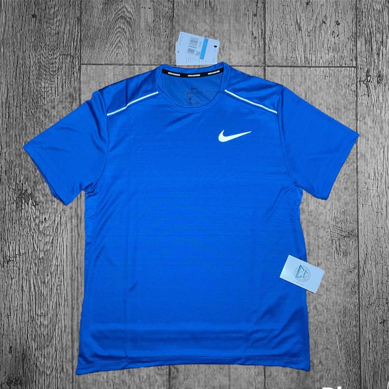 . Nike Miler 1.0 Running T Shirt Short Sleeve Brand... - Depop