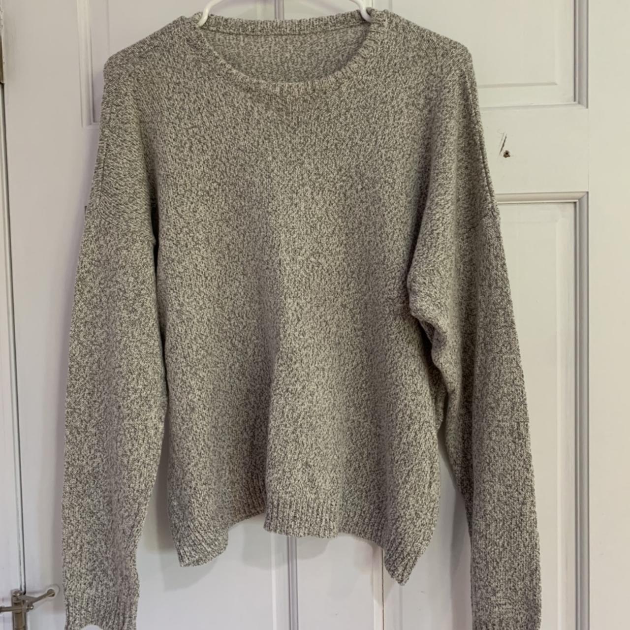 Brandy Melville Gray lightweight sweater. Barely... - Depop