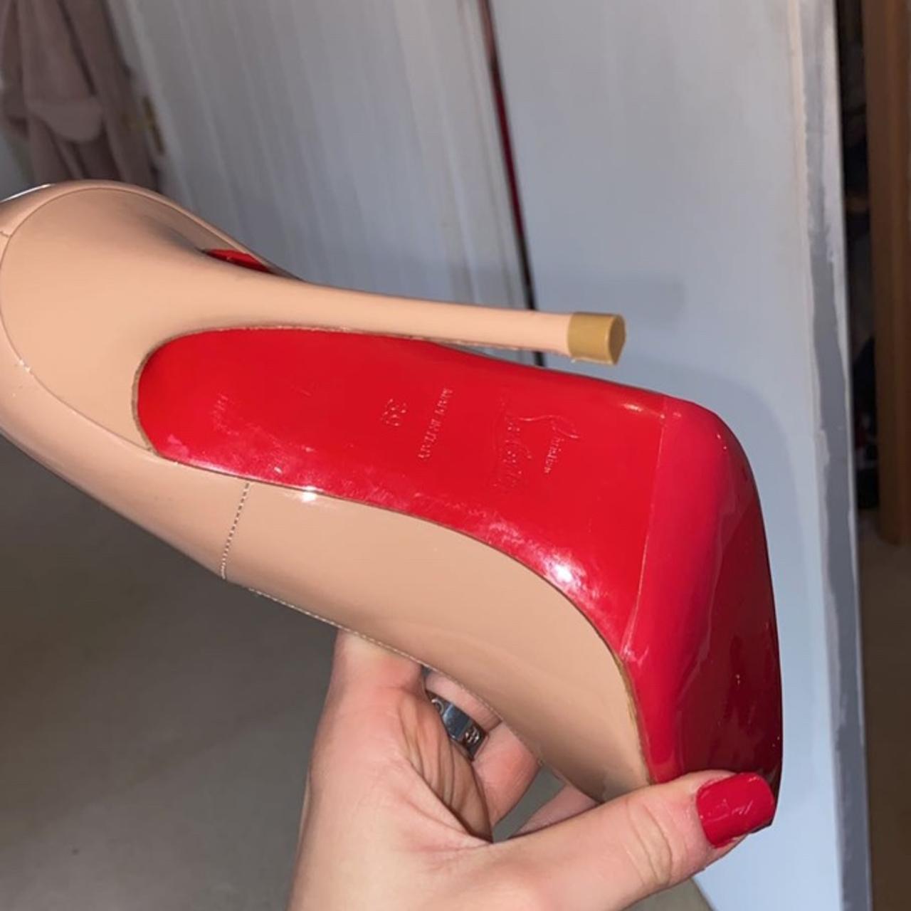 Brand new red bottom sneakers - Depop