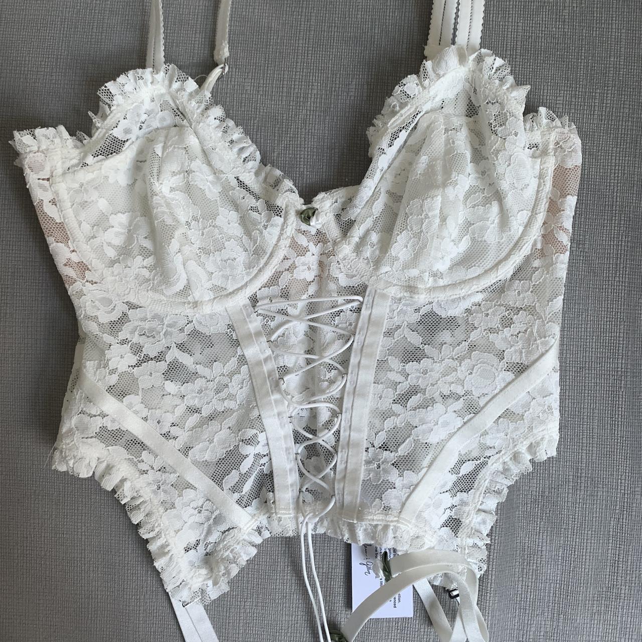 For love and lemons lou lace newest bustier corset small